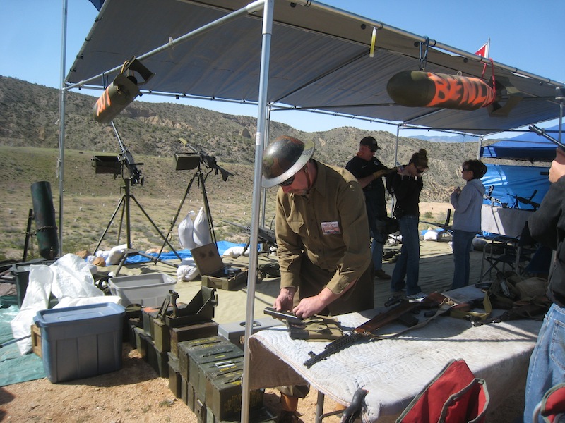 Сходка аризонских пулемётчиков - The Big Sandy Shoot - March 2010 