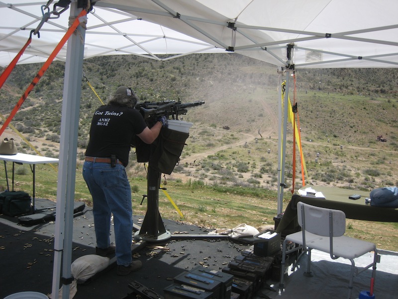 Сходка аризонских пулемётчиков - The Big Sandy Shoot - March 2010 