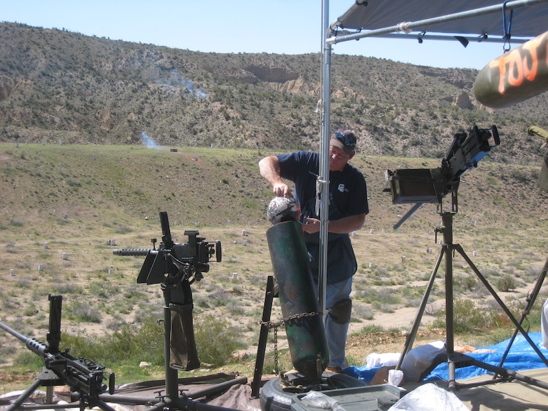 Сходка аризонских пулемётчиков - The Big Sandy Shoot - March 2010 